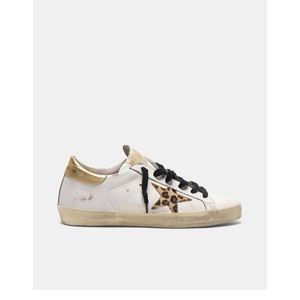 Golden Goose leopard & gold superstars
